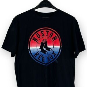 Boston Red Sox MLB Genuine Merchandise Men's Large Tee‎ T Shirt Black Cotton